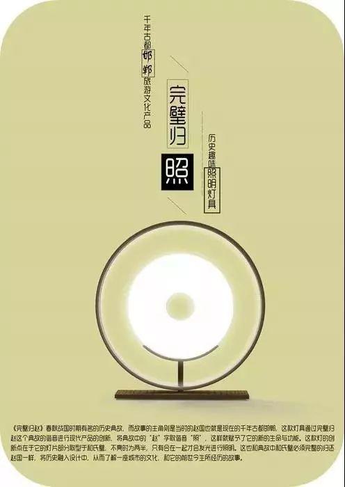 2019邯風鄲韻文化創意設計大賽總決賽獲獎作品公示